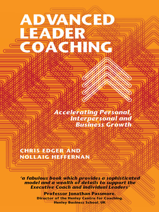 Title details for Advanced Leader Coaching by Chris Edger - Available